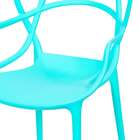 Cadeira Solna De Polipropileno Verde Tiffany - Or Design