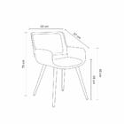 Cadeira Sônia - Preta