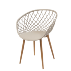 Cadeira Stela Com Braço Neew House Nude