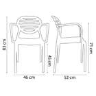 Cadeira Stripe Preto