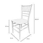 Cadeira Tiffany Infantil Polipropileno Branca Branco