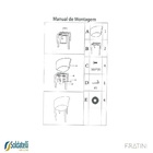 Cadeira Toledo Com Assento Em Polipropileno E Base Em Aço Fra