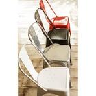 Cadeira Tolix Iron Aço Metal Industrial Preta