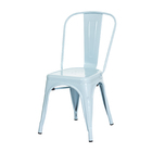 Cadeira Tolix Iron Design Azul Tiffany