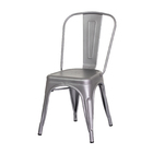 Cadeira Tolix Iron Design Cinza Fosco