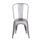Cadeira Tolix Iron Design Cinza Fosco