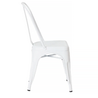 Cadeira Tolix Iron Design Industrial Branco