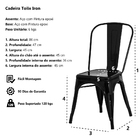 Cadeira Tolix Iron Design Metal