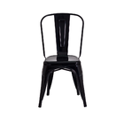 Cadeira Tolix Iron Design Preta