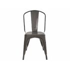 Cadeira Tolix Prata Envelhecido - Fi0250mt