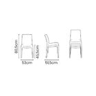 Cadeira Tramontina Alice Em Polipropileno E Fibra De Vidro Ve