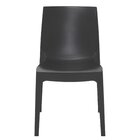 Cadeira Tramontina Alice Satinada Sem Braços Preto