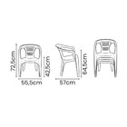 Cadeira Tramontina Atalaia Em Polipropileno Vermelho