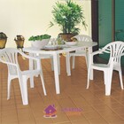 Cadeira Tramontina Bertioga Basic Com Braços Em Polipropileno