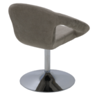 Cadeira Tramontina Delice Estofada Cinza Em Polietileno Com B