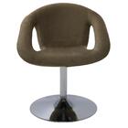 Cadeira Tramontina Delice Estofada Cinza Em Polietileno Com B