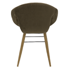 Cadeira Tramontina Delice Estofada Moca Em Polietileno Com Ba