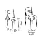 Cadeira Tramontina Diana Amarela Em Polipropileno E Fibra De