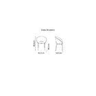 Cadeira Tramontina Elena Camurça Em Polipropileno Com Pernas