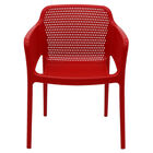Cadeira Tramontina Gabriela Vermelha Em Polipropileno E Fibra