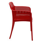 Cadeira Tramontina Gabriela Vermelha Em Polipropileno E Fibra