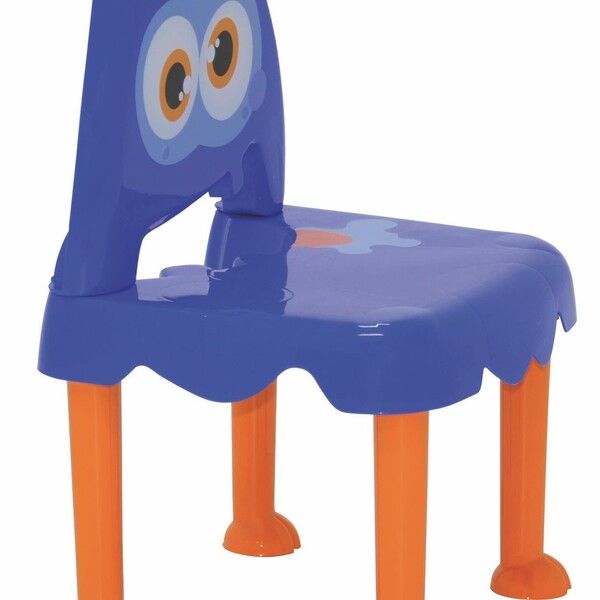 Cadeira Tramontina Infantil Monster Em Polipropileno Azul