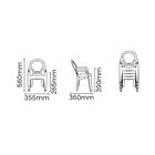 Cadeira Tramontina Infantil Tique Taque Em Polipropileno