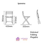 Cadeira Tramontina Ipanema Branca Sem Braços Em Polipropileno