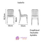 Cadeira Tramontina Isabelle Em Polipropileno E Fibra De Vidro