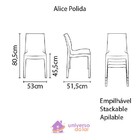 Cadeira Tramontina Isabelle Em Polipropileno E Fibra De Vidro