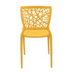 Cadeira Tramontina Joana Amarela Em Polipropileno E Fibra De