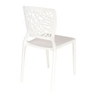 Cadeira Tramontina Joana Branca Em Polipropileno E Fibra De V