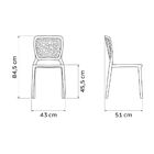 Cadeira Tramontina Joana Branca Em Polipropileno E Fibra De V