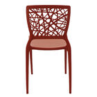 Cadeira Tramontina Joana Terracota Em Polipropileno E Fibra D