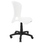 Cadeira Tramontina Jolie Branca Sem Braços Rodízio