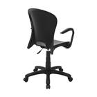 Cadeira Tramontina Jolie Preta Rodízio Braços