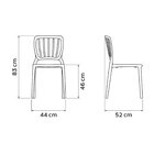 Cadeira Tramontina Manu Em Polipropileno Verde Oliva