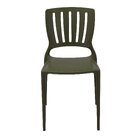 Cadeira Tramontina Manu Em Polipropileno Verde Oliva