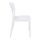 Cadeira Tramontina Marta Branca Empilhável Em Polipropileno C