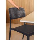 Cadeira Tramontina Serena Azul Yale Empilhável Em Polipropile