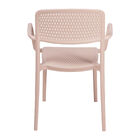 Cadeira Tramontina Serena Com Braços Areia Empilhável Em Poli