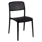 Cadeira Tramontina Serena Preto Empilhável Em Polipropileno C