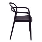 Cadeira Tramontina Sissi Eco Preto Empilhável Em Polipropileno