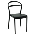 Cadeira Tramontina Sissi Encosto Vazado Preto Eco Reciclado