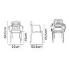 Cadeira Tramontina Sofia Em Polipropileno E Fibra De Vidro Co