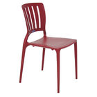 Cadeira Tramontina Sofia Marsala Com Encosto Vazado Vertical