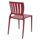 Cadeira Tramontina Sofia Marsala Com Encosto Vazado Vertical