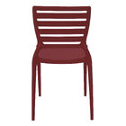 Cadeira Tramontina Sofia Marsala Encosto Vazado Horizontal Em