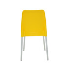 Cadeira Tramontina Vanda Amarela Sem Braços Em Polipropileno