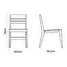 Cadeira Tramontina Verona Em Madeira Teca Envernizado